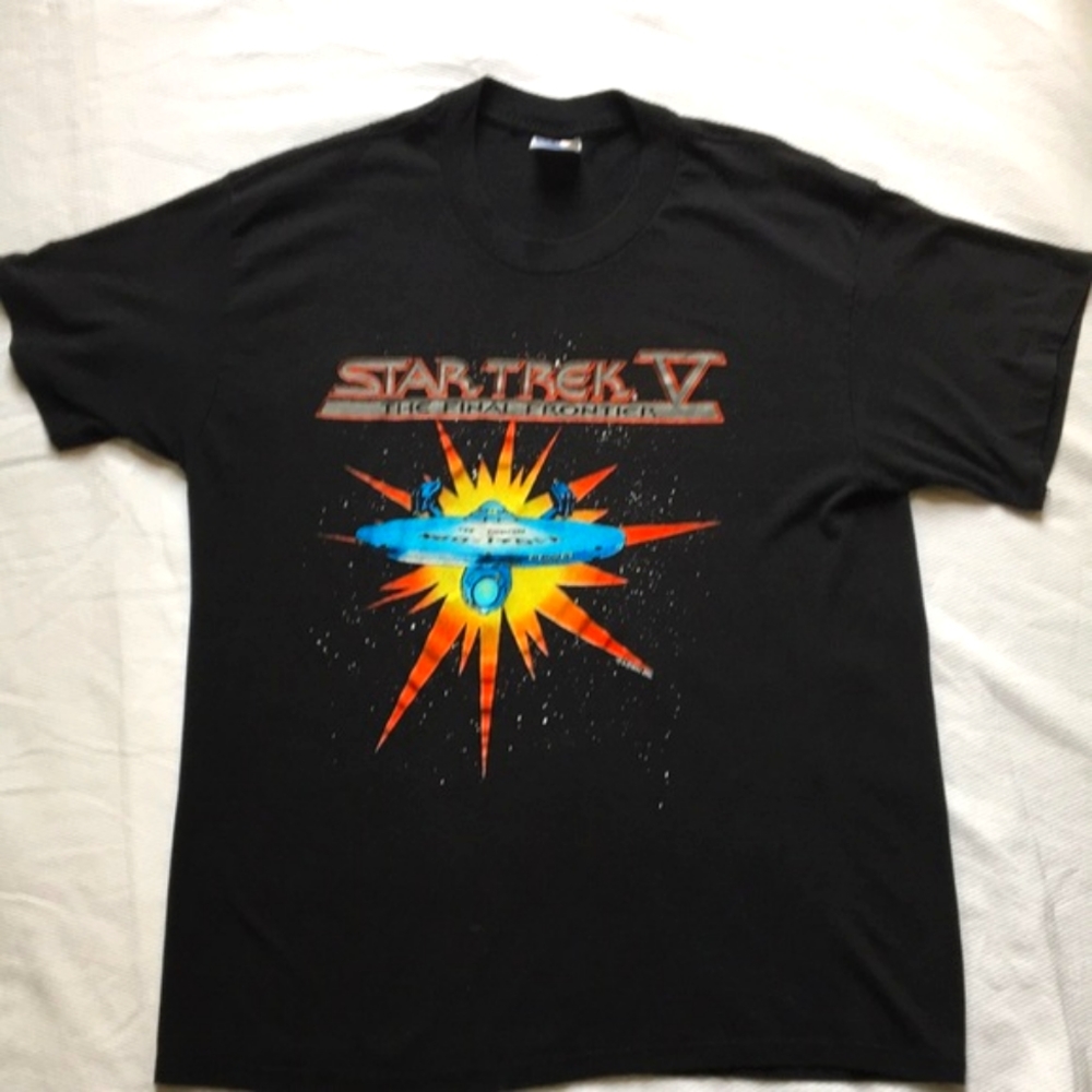 Vintage Startrek V Final Frontier T-Shirt